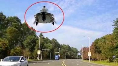 中國發明「飛行摩托車」，能在天上飛10公里，汽車即將被淘汰